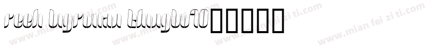 Reeli BigRuiian ThinGBV10字体转换